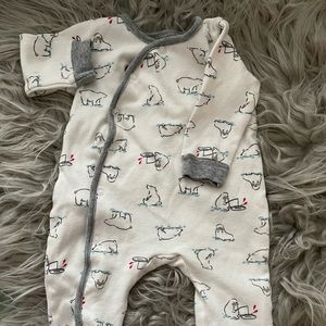 Polar bear onesie